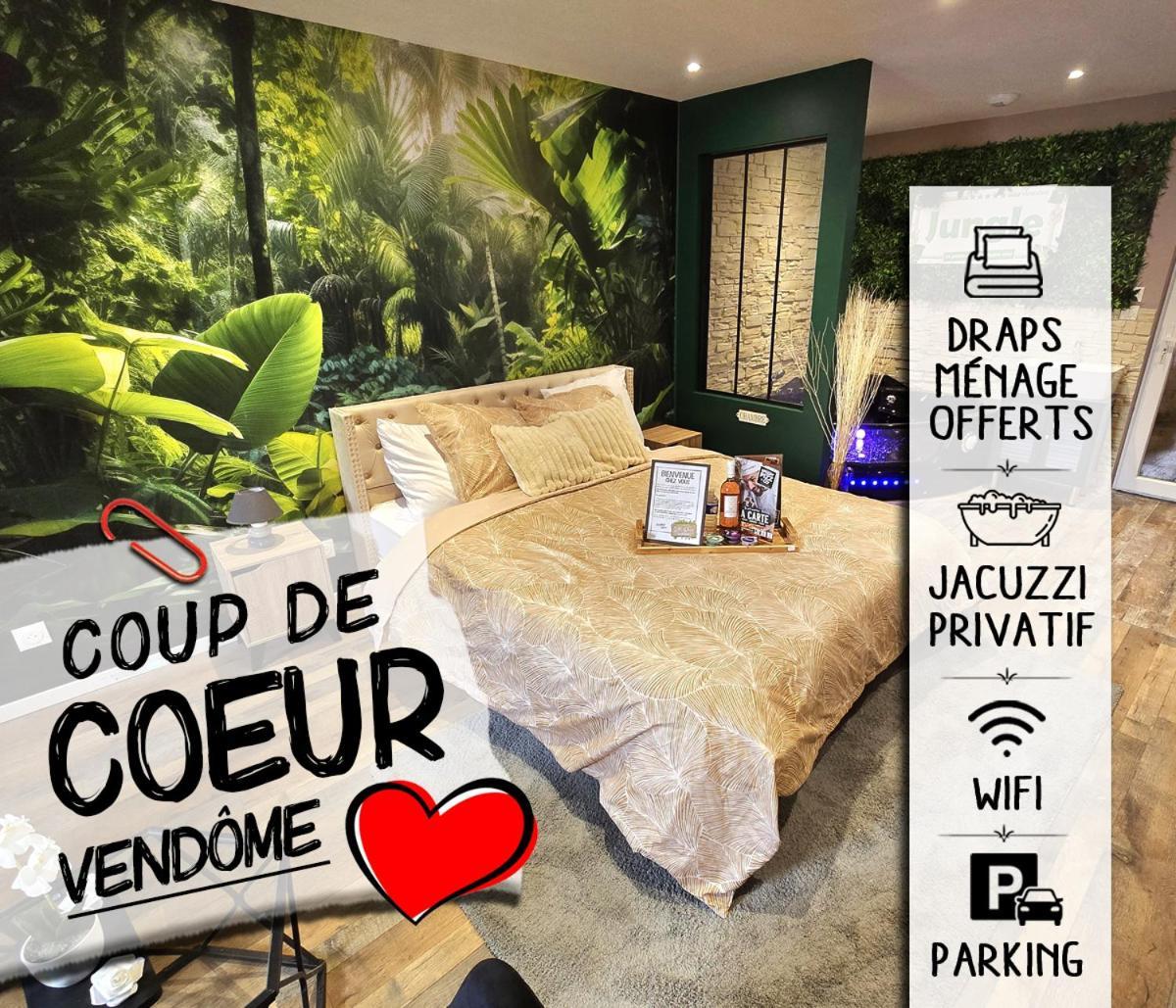 Appartement Chambre Cosy - Jacuzzi - Little Room 방돔 외부 사진